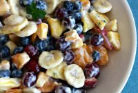 Golden Honey-Lemon Fruit Medley