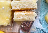 Zesty Lemon Fudge Squares