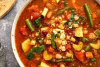 Simmered Garden Minestrone