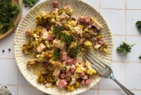 Creamy Chicken Cordon Bleu Bake