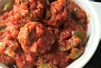 Stuffed Pepper Style Meatballs