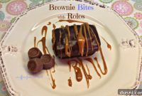 Decadent Rolo Brownie Bites