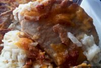 Baked Pork Chops and Potatoes