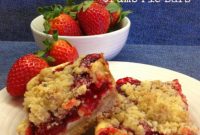 Strawberry Cloud Crumb Bars