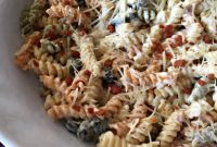 Creamy Ranch Pasta Salad with Bacon