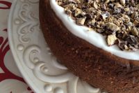 Espresso Toffee Cheesecake