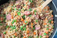 Hearty Kielbasa Fried Rice