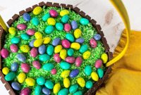Kit Kat Easter Basket Cake