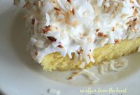 Creamy Coconut Poke Cake