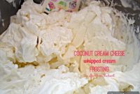 Whipped Coconut Cheesecake Frosting