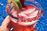 Summertime Strawberry Margaritas