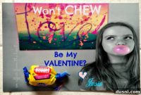 Will you CHEWS to be my Valentine