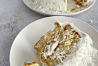 Double Coconut Poke Cake Delight