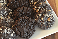 Velvet Molasses Chocolate Bites