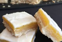 Zesty Glazed Lemon Squares