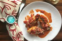 Creamy Spinach Artichoke Shell Bake