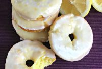 Sunshine Lemon Baked Donuts