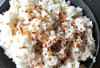 Jamaican Coconut Dessert Rice
