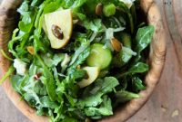 Viral Zest: Arugula Sauerkraut Salad