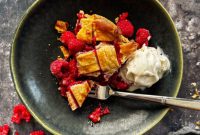 Sun-Kissed Raspberry Pie