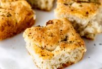 Aromatic Rosemary Garlic Focaccia