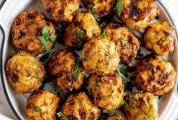 Crispy Air Fryer Turkey Meatballs