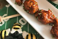 Sticky Sriracha Honey Glazed Wings