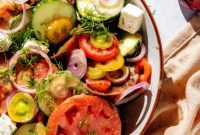 Refreshing Cucumber Tomato Salad