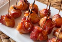 Smoky Bacon Water Chestnut Poppers