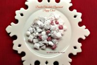 Decadent Double Chocolate Peppermint Puppy Chow