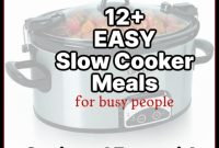12 Simple Slow Cooker Delights
