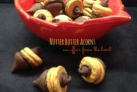 Nutter Butter Acorn Cookies