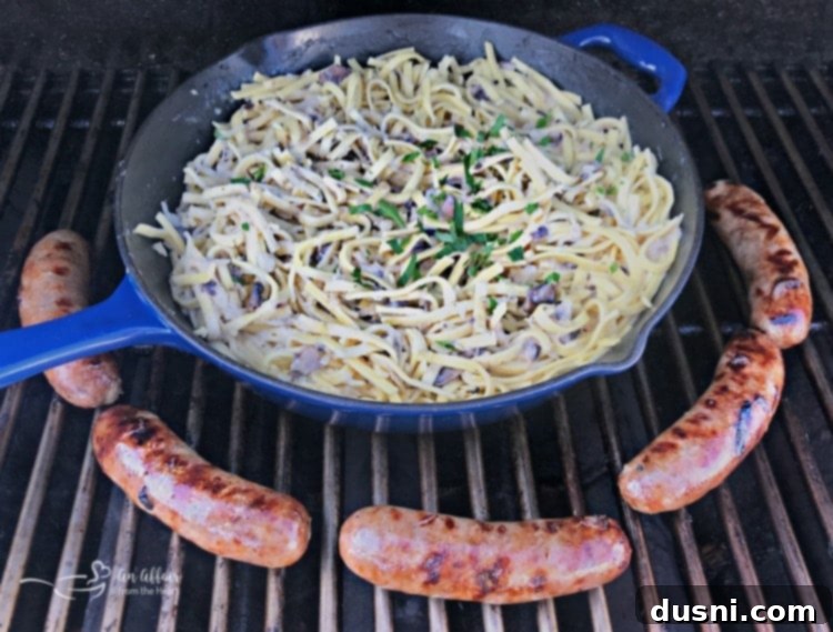 Velvety Kraut and Mushroom Noodles 10 Creamy Kraut & Mushroom Noodles - An Affair from the Heart