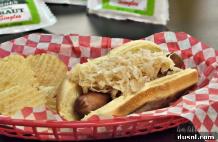 Grill It Up with Franks Tangy Kraut 8 Grill Out With Franks Kraut - Hot Dog