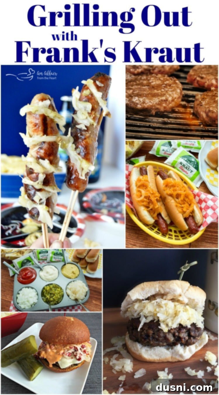 Grill It Up with Franks Tangy Kraut 3 Grilling Out With Franks Kraut - An Affair From The Heart