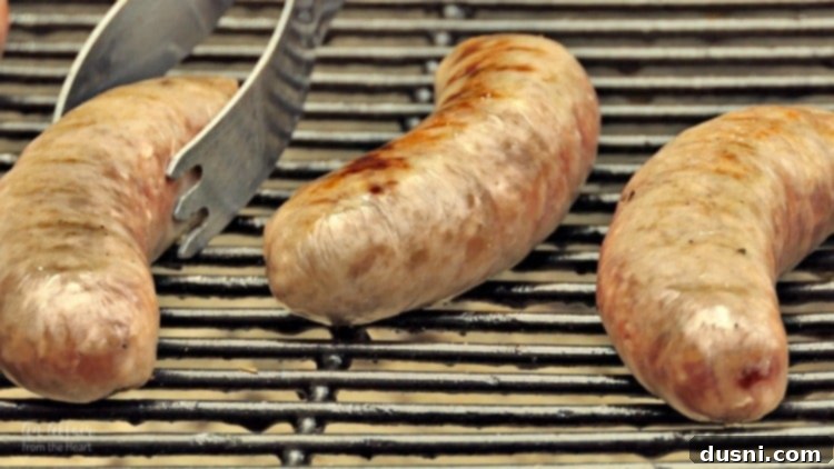 Grill It Up with Franks Tangy Kraut 6 Grill Out With Franks Kraut - Brats on the BBQ