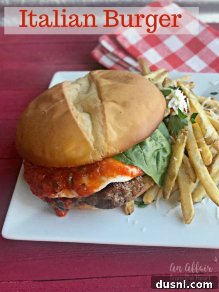 Italian Burger - An Affair from the Heart