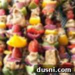 Grilled Chicken Fajita Skewers 10 Chicken Fajita Kabobs hot off the grill