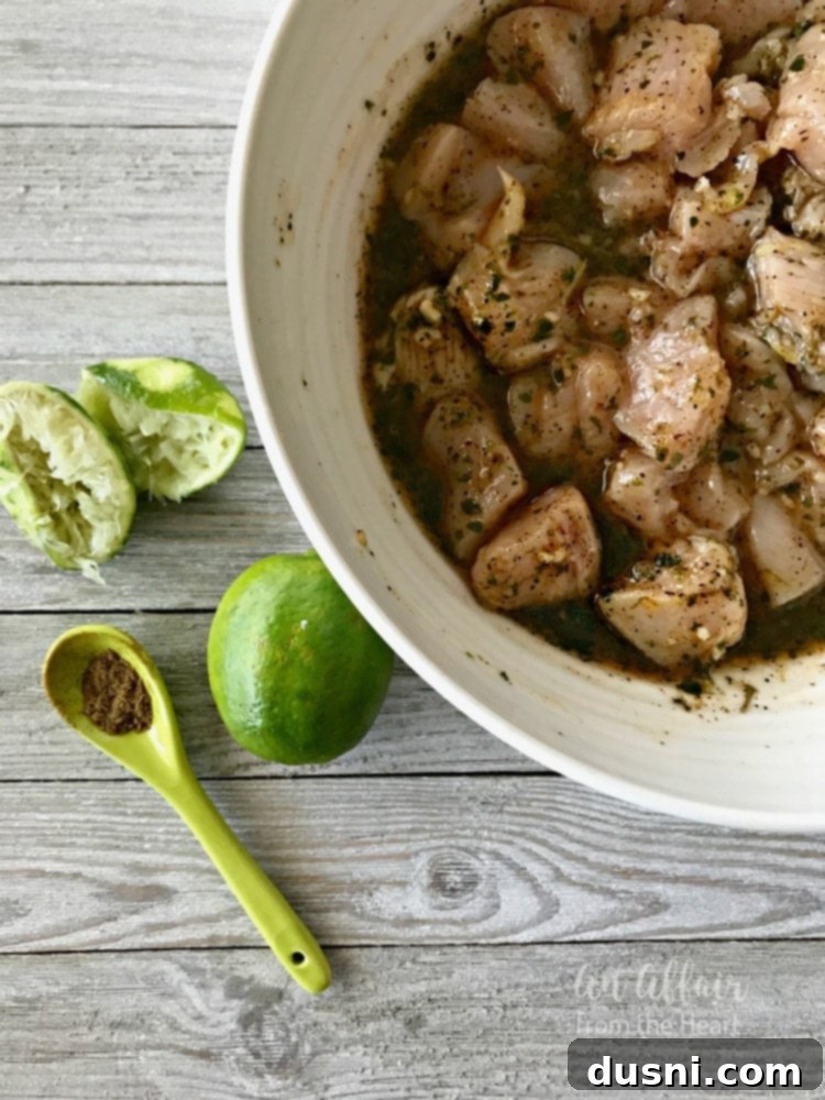 Chicken Fajita Marinade for Chicken