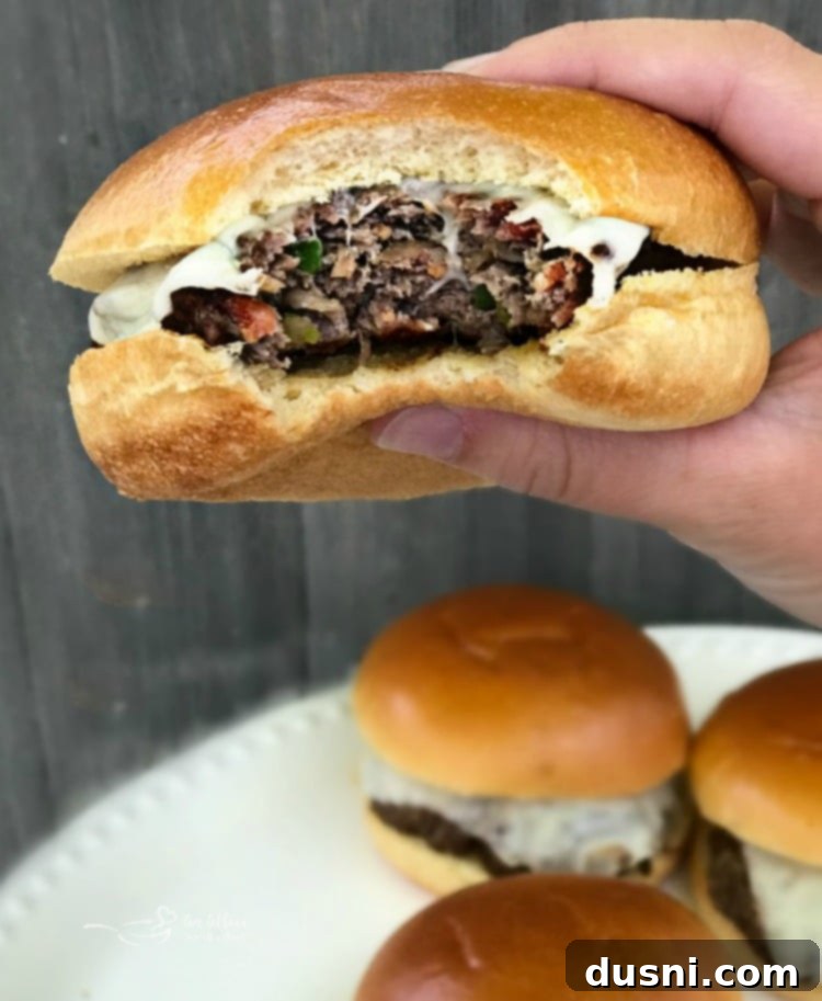 Spicy Bacon Kraut Burger