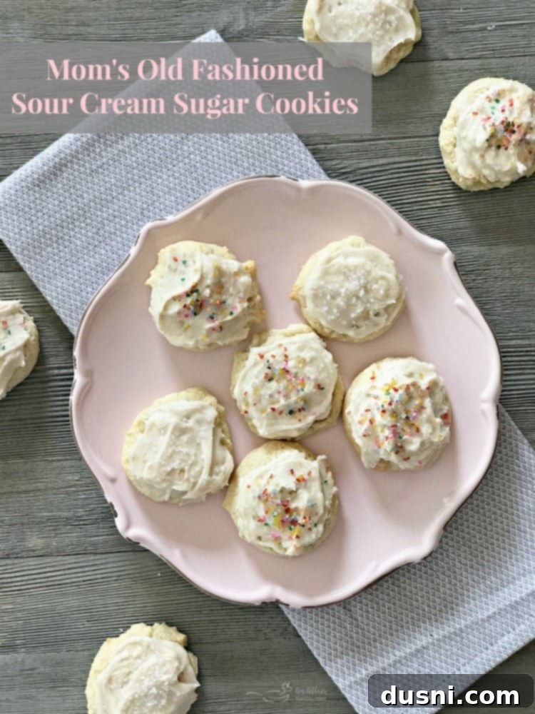 Homestyle Frosted Sour Cream Sugar Cookies 11 Old Fashioned Frosted Sour Cream Sugar Cookies - An Affair from the Heart
