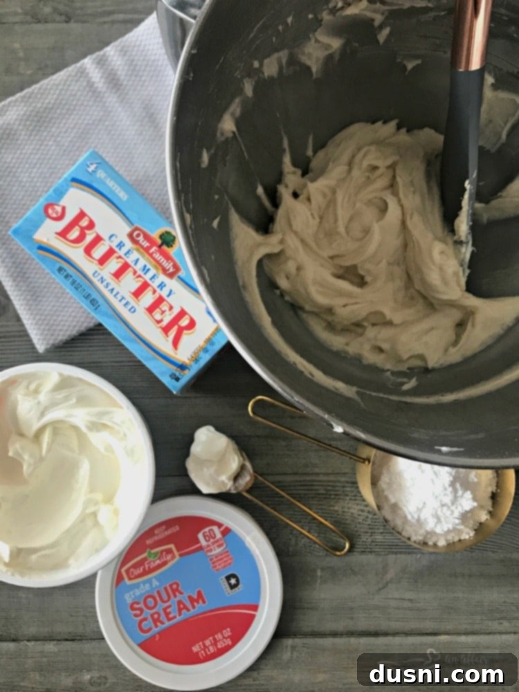 Homestyle Frosted Sour Cream Sugar Cookies 8 Old Fashioned Frosted Sour Cream Sugar Cookies prep