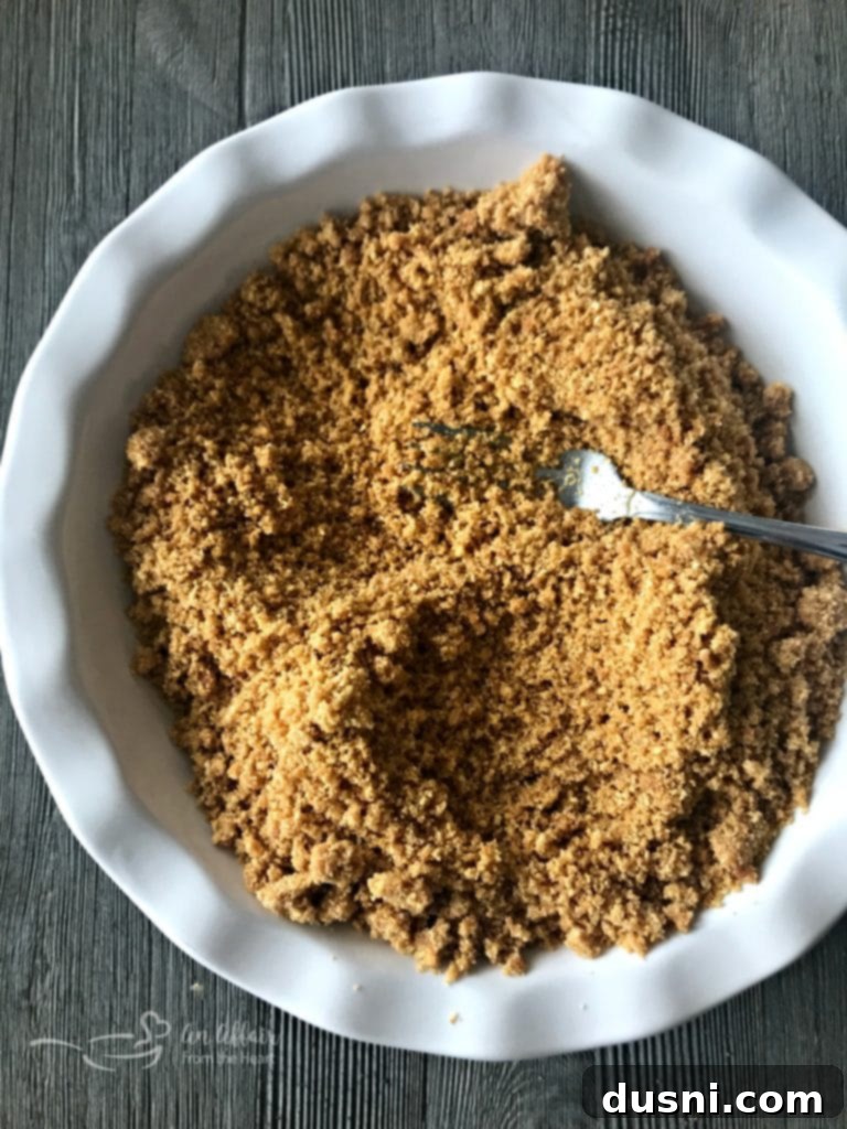 Ingredients for Banana Cream Pie in preparation