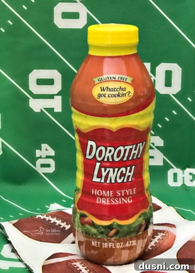 Bottle of Dorothy Lynch Home Style Dressing, a Nebraska staple