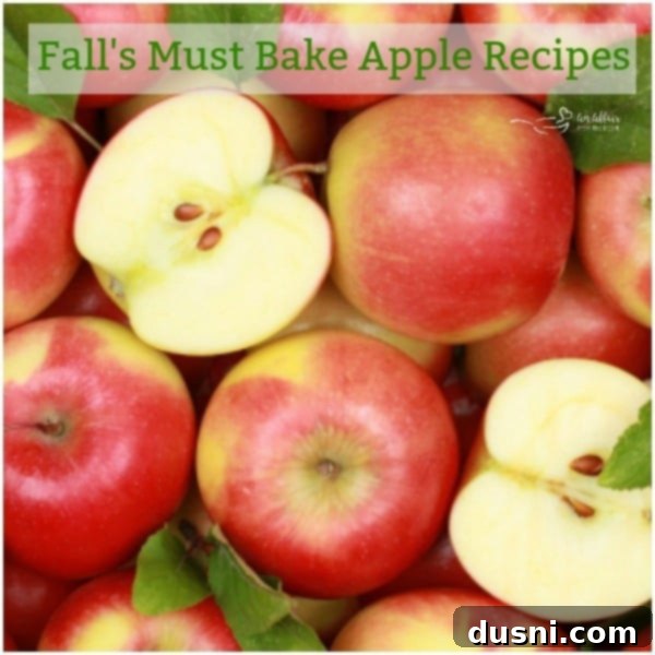 Sweet Scents of Fall Baking 3 Fall's Must Bake Apple Recipes