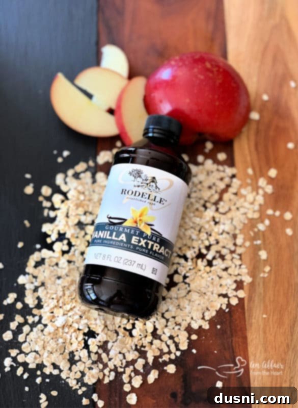 Rodelle gourmet pure vanilla extract bottle for baking