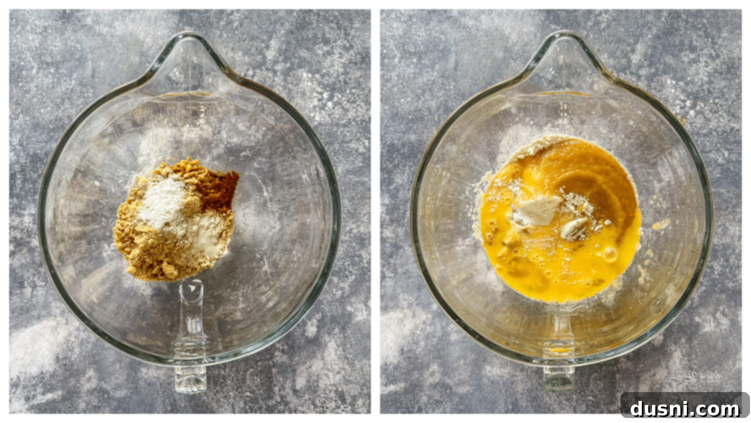 Spiced Applesauce Coffee Cake 7 Streusel topping with pecans and cinnamon