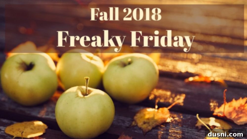 Pumpkin Spice Pie Crust Swirls 4 Freaky Friday Fall 2018 banner with autumnal theme and participating blog logos