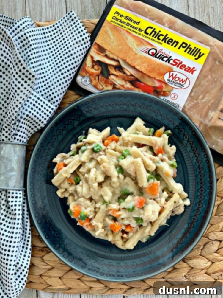Easy 20 Minute Chicken & Noodles with Gary's QuickSteak