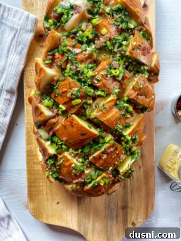 Cheesy Garlic Crack Bread appetizer
